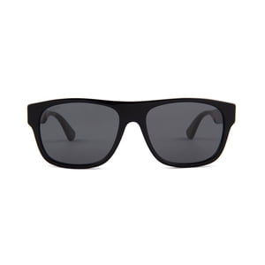 Image of Gucci - GG0341S Black Rectangular Men Sunglasses - 56mm