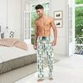 thumbnail image 7 of FREEAMG Colorful Seahorses Pajama Pants for Men, Men's Separate Bottoms, Comfortable Sleep Lounge Pj Pants, 7 of 7
