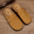 thumbnail image 4 of Pennysue Women Clogs Slip On Suede Mule Shoes Buckle Arch Support Comfortable Casual House Slippers Outdoor Work, 4 of 7
