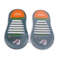 thumbnail image 2 of Zapato Elástico de Silicón Cordón de Juego Decorativos de Dormitario Blanco Zulema Cordones de silicona para niños, 2 of 8