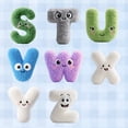thumbnail image 5 of 26PCS Alphabet Plush Toys Set, Cute A-Z Letter Plush Dolls for Kids, Soft Educational ABC Stuffed Toys for Preschool Learning, Classroom Teaching & Baby Gifts, 5 of 5