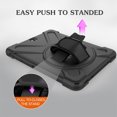 thumbnail image 2 of XYX Case for Samsung Galaxy Tab S2 9.7 inch SM-T810/SM-T815 with 360 Degree Rotating, Hand Strap, Shoulder Strap, Black, 2 of 7