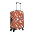 thumbnail image 3 of Fotbe Cute Poodle Dog Luggage Cover Protector,Suitcase Protector,Scratch and Dirt Resistant,Fits 18-32 Inch Luggage-X-Large, 3 of 9