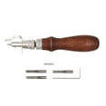 thumbnail image 2 of 1 / Set Leather Craft Stitching Groover Skiving Edger Lederschneidewerkzeug, 2 of 8