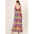 thumbnail image 4 of HT 360 Collective Designer Long Dresses For Women Ruffle Maxi Dress Long Printed Dress, 4 of 4