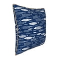thumbnail image 2 of Xecao Ornamental Fish Print Soft Velvet Decorative Throw Pillow Covers, Square Cushion Cases for Bed, Sofa, Living Room, Car, and Indoor Outdoor Use-16"x16", 2 of 8