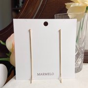 Single Long Drop earrings