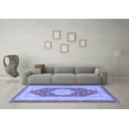 thumbnail image 3 of Ahgly Company Indoor Rectangle Persian Blue Traditional Area Rugs, 8' x 12', 3 of 4