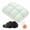 Green, variant on Cooling Puff Pillows for Sleeping, Down Alternative Pillows for Side Back and Stomach Sleepers, Fluffy Breathable Bed Pillows with Soft Support