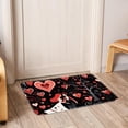 thumbnail image 6 of Valentine's Day Polyester Non-Slip Machine Washable Door Rug Game Mat Kitchen Rug Office Rugs, 6 of 6