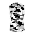 thumbnail image 4 of BLTIBY Men's Tank Tops Sleeveless Gym Training Pullover Camo Hooded Workout Bodybuilding Muscle T Shirt Black 4 M, 4 of 9