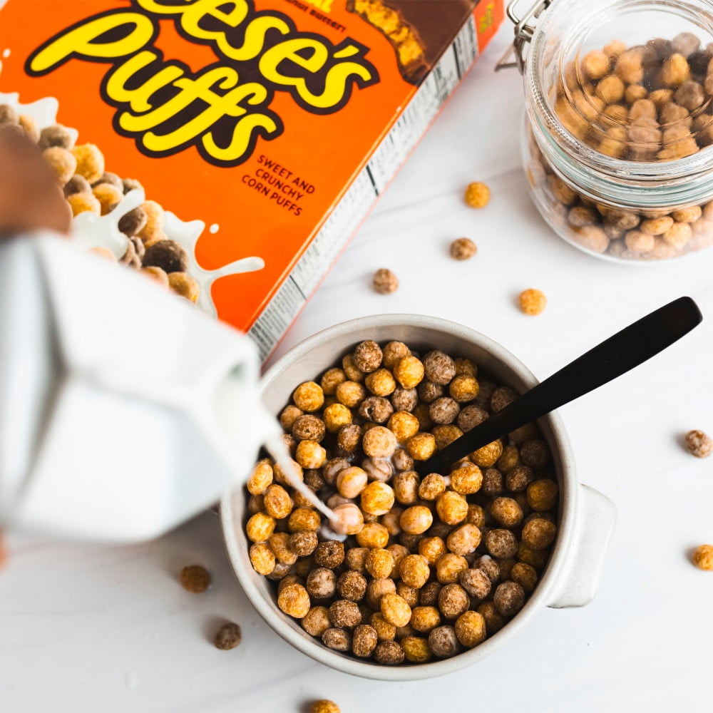 REESES PUFFS Chocolatey Peanut Butter Cereal Bag