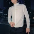 thumbnail image 3 of Camisas para hombre con bordado gráfico, camisas de negocios para hombre, cosas baratas con estilo, botones modernos, mangas de estilo coreano Trendyol, 3 of 4