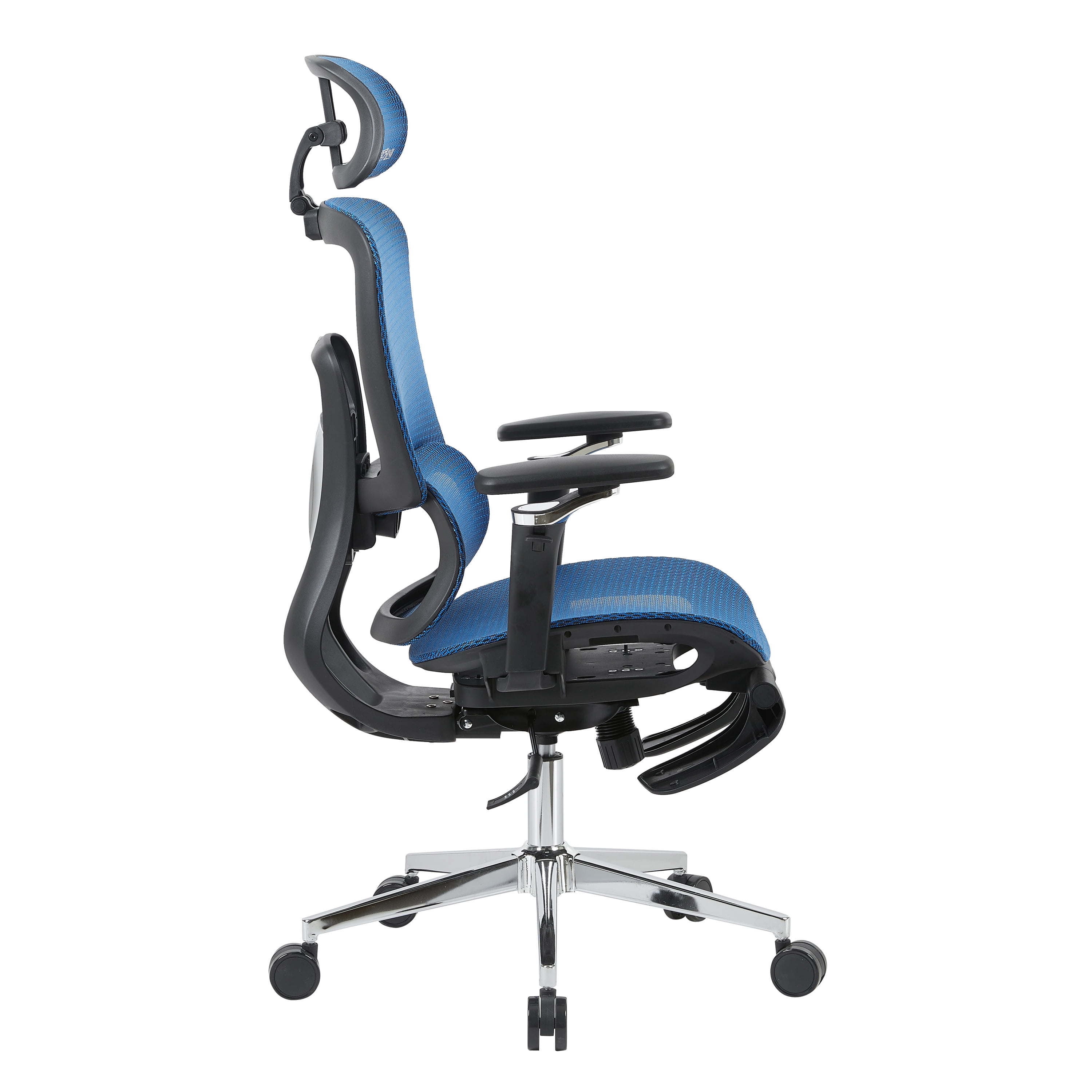 Techni Sport Ergonomic Mesh Office Chair with 5D Armrests & Retractable Footrest