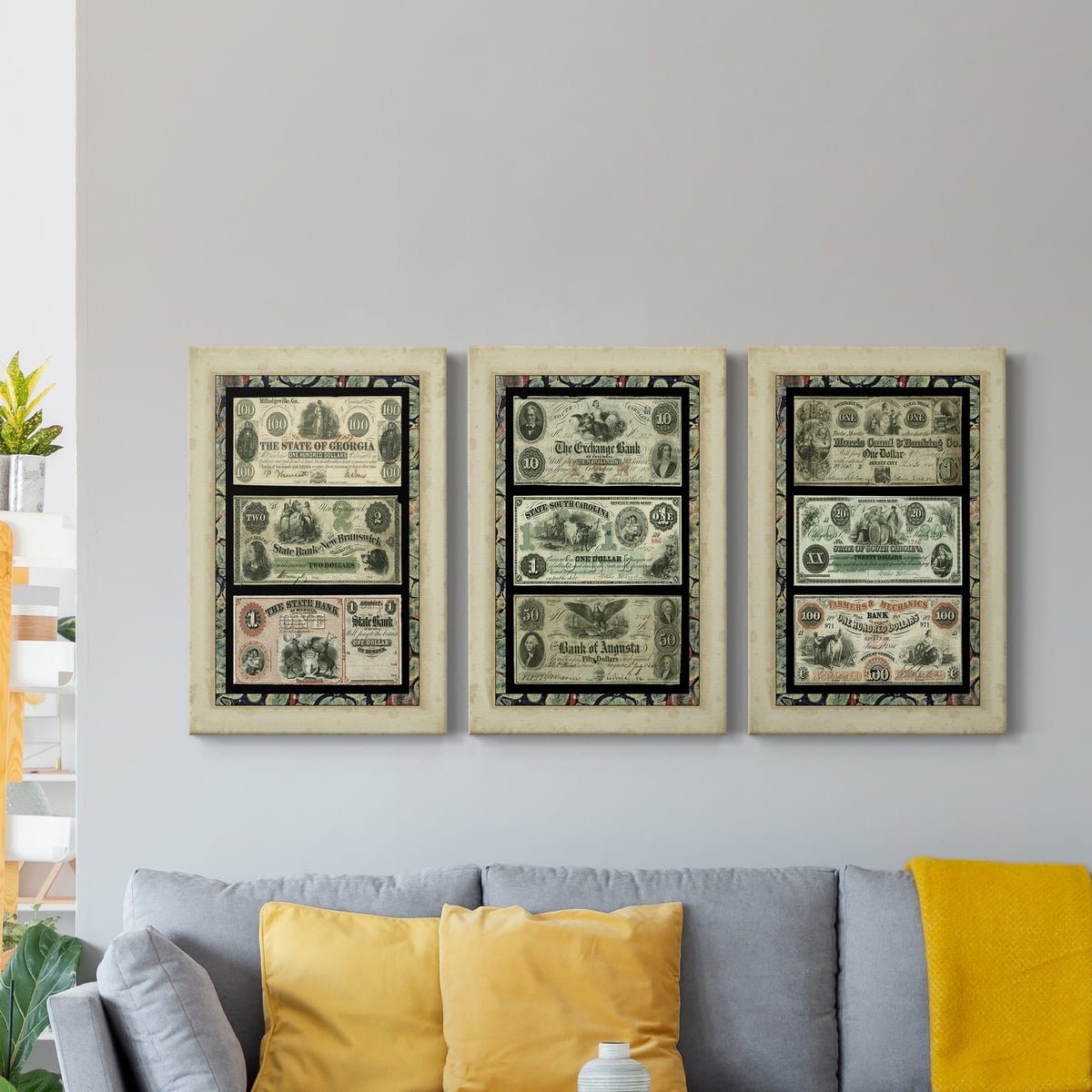 Money, Money, Money I Premium Gallery Wrapped Canvas - Ready to Hang - 8 x 12 Each