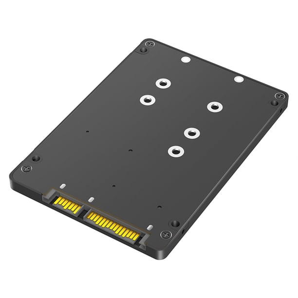 Tarjeta Adaptadora Dual B+M Key M.2 NGFF SSD A 2 5 SATA III 6Gbps Con Carcasa