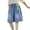 Blue, variant on WRTFVZA Girls Jean Shorts Size 2-3 Years Little Girls Jean Shorts Denim Elastic Waist Drawstring Shorty Shorts for Teen Girls #Blue