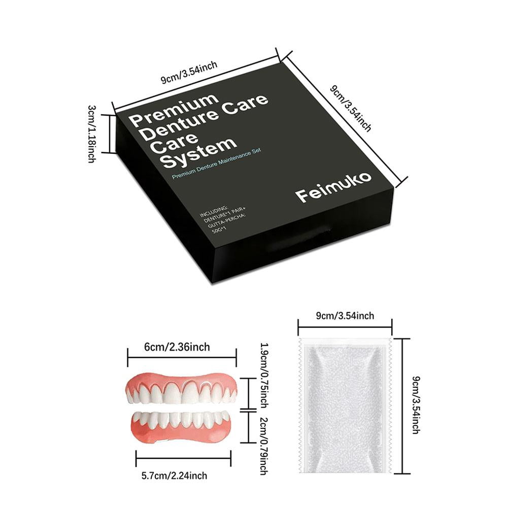 Feimuko Premium Denture Care System Maintenance Set VBN