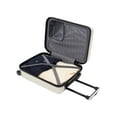 thumbnail image 5 of Travelers Club 20" Hard-Side Rolling Spinner Carry-on Luggage - Bone White, 5 of 12