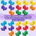 thumbnail image 2 of Tsyan Letras A Juego Montessori Juguetes para Niños Pequeños Abc Unicornio Alfabeto Preescolar Actividades De Aprendizaje Aula Debe Tener Clasificación Sensorial Juegos De Juguetes Educativos para Niñ, 2 of 8