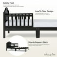 thumbnail image 5 of Dream on Me Sydney Toddler Bed, Black, 5 of 7