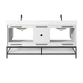 thumbnail image 4 of Avanity PAISLEY-VS72-EG Paisley 72" Free Standing Double Basin Vanity Set - Everglade, 4 of 7