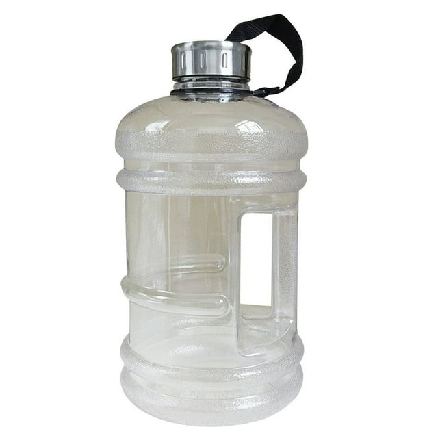 2.2L Water Kettle with Handle Outdoor Fitness Gym Training Bottles (Blue)