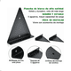 thumbnail image 5 of 4pz  Soportes para Repisas Flotantes  Malubero Negras, 5 of 5