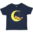 thumbnail image 3 of Inktastic Tabby Kitty Lunar Love Boys or Girls Toddler T-Shirt, 3 of 5