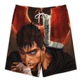 thumbnail image 3 of Berserk Short Sweatpants Summer Daily Cozy Lounge Shorts 3D Printed Beach Shorts Sweatpants With Drawstring And Pockets, 3 of 7