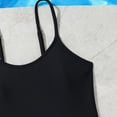 thumbnail image 6 of kpoplk Baby Girls Swimsuit Infant Toddler Girl Bathing Suit Ruffle One Piece Beach Swimwear(Black,4-5 Y), 6 of 9