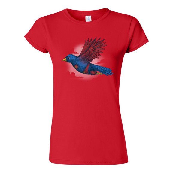 Junior It Was Bird Comics Hero Superhero Salih Gonenli Artworks Funny Parody DT T-Shirt Tee