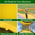 thumbnail image 2 of GEERTOP Lightweight Tents for Backpacking Waterproof 3 Person Tent for Camping 4 Season Winter Camp Tent for Outdoor Camp Hiking Hunting Backyard - Portable Easy Setup, 2 of 7