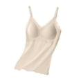 thumbnail image 6 of Maternity Tank Top Women's Sleeveless Nursing T-Shirts with Bra Pad Round Neck Pregnancy Lace Breastfeeding Cami Basic Summer Vests Beige XXL, 6 of 9