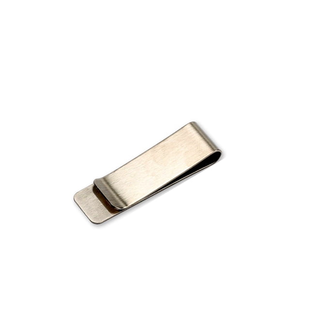 Methold Bolígrafo de Metal de cuero, portalápices portátil Vintage, Clip para bolígrafos, Clips para billetes, suministros decorativos para la Carpetas de archivos Plata tipo 5