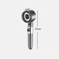 thumbnail image 3 of Shower Head Set Bathroom Bathroom Powerful Filter Booster Massage Shower Head Set, 3 of 5