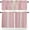Pink Beige, variant on Pink Beige Striped Kitchen Curtains, Modern Farmhouse Retro Lines 3-Piece Kitchen Curtain Valance and Tiers Set 24 Inch Length, Rod Pocket Half Window Curtains for Cafe Living Room Bathroom