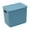 Blue M, variant on Blue S Small Blue Folding Storage Container For Compact Organization Of Sundries And Small Items Portable Design With Removable Lid Easy To Clean And Maintain