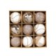 thumbnail image 2 of 9 Uds. de adornos de bolas de Navidad, decoración navideña de 8cm, decoraciones colgantes para de Navidad para festivales, corona interior para Estilo B BLESIY Bolas colgantes de árbol, 2 of 8