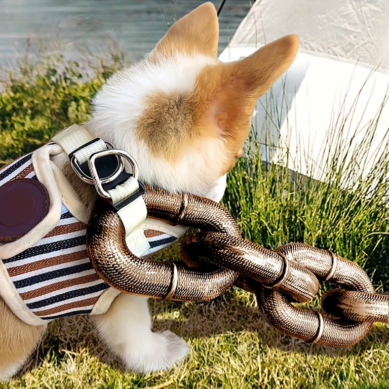 Funny Chain Dog Leash for Small Dogs and Puppies Giant Chain Leash