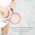thumbnail image 3 of Ubbi Tweat Spill-Proof Snack Container for Toddlers & Kids, BPA-Free, Blush Pink, 3 of 7