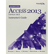 Benchmark Access 2013 Level 1 and Level 2 Instructor Guide with DVD 9780763854546 Used / Pre-owned