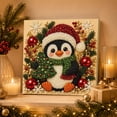 thumbnail image 3 of DIY Christmas Pearl Diamond Painting Art Kit , Christmas Pearl Beads Art Craft for Adults Beginner, Gemstone Diamond Dots Beads for Home Wall Decor, Healing Stress-Relieving, 3 of 4