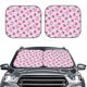 thumbnail image 2 of Balery Cherry Strawberry Parasol para parabrisas de coche de 2 piezas | Parasol plegable para parabrisas delantero de coche para la mayoría de sedanes-Medium, 2 of 6