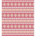 thumbnail image 3 of Ambesonne Tribal Duvet Cover Sets, Aztec Motifs Elements, 2-Queen, Pale Ruby Apricot, 3 of 7