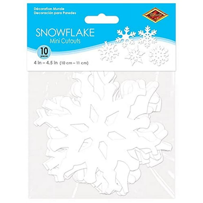 Snowflake Paper Cutouts