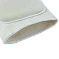 thumbnail image 2 of Sports Activities White Hem Sponge Elastic Knee Pads Protector Beige Pair, 2 of 2