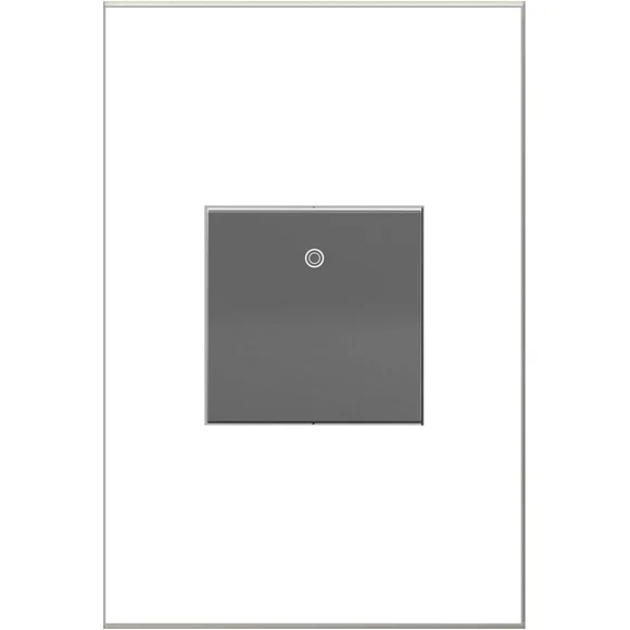 Legrand ASPD2032M4 - Adorne Paddle Switch - 20 Amp - 3 Way - Magnesium Finish