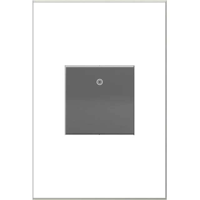 Legrand ASPD2032M4 - Adorne Paddle Switch - 20 Amp - 3 Way - Magnesium Finish