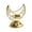 Gold#113, variant on Crescent Moon Metal Candlestick, Black, Iron Material, Ambiance Decoration for Living Room Bedroom Desktop